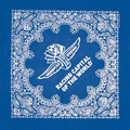 Domestic Royal Blue Bandanna